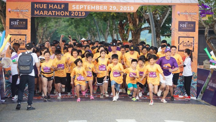 Mochi Mochi đồng hành cùng huế half maraton 2019